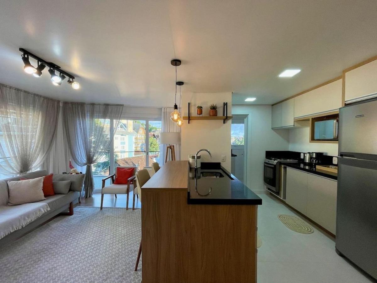 Apartamentos Solar Da Garibaldi Centro By Achei กรามาโด ภายนอก รูปภาพ